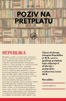 Poziv za pretplatu - časopis „Republika” 2025.